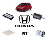 Kit filtros revisão honda fit 1.5 16v 2014 em diante