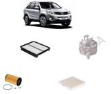 Kit filtros revisão kia sorento 3.5 2014 em diante