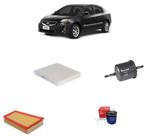 Kit Filtros Revisao Sentra 2.0 16v 2009 A 2013