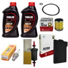 Kit Filtros, Vela, Oleo 20w50 Fazer 250 2012 À 2015 Blueflex