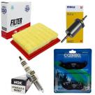 Kit Filtros, Vela, Pastilha Freio Dianteiro Bros 160 16 Á 17