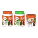 Kit Finalização + Hidratação SOS Cachos Óleo de Coco