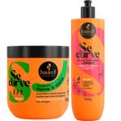 Kit Finalização Se Curve Finalizador Curva e Cola + Creme Finalizador 500ml Haskell Kit Finalização Se Curve Finalizador Curva e Cola + Creme Finalizador 500ml Haskell