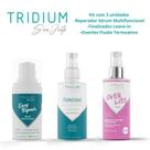Kit Finalizador Leave-in Reparador e Overliss Tridium Seu Jeito Cosméticos