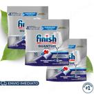 Kit Finish Detergente em Tablete para Lava Louças 10tabs Original Limpeza Profunda Contra Gordura