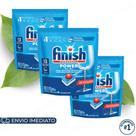 Kit Finish Detergente em Tablete para Lava Louças 13/30tabs Original Limpeza Profunda Ação Poderosa