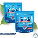 Kit Finish Detergente em Tablete para Lava Louças 13/30tabs Original Limpeza Profunda Ação Poderosa