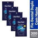 Kit Fio Dental DenTek Floss Picks Complete Clean Easy Reach com 300 unidades