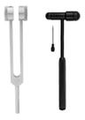 Kit Fisio Martelo Buck Neuro De Reflexo + Diapasão