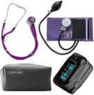 Kit Fisioterapia Completo Com Medidor De Pressão Estetoscópio Rappaport PAMED E Oxímetro Kit Fisioterapia Completo Com Medidor De Pressão Estetoscópio Rappaport PAMED E Oxímetro