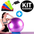 Kit Fisioterapia Funcional Reabilitação Bola Suíça Pilates Yoga + Faixas Elásticas Mini Band 5 und Kit Fisioterapia Funcional Reabilitação Bola Suíça Pilates Yoga + Faixas Elásticas Mini Band 5 und