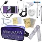 Kit Fisioterapia Necessaire Estampada Goniometro Martelo Buck Fita Imc premium