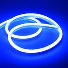 KIT Fita 5 metros Led Neon Silicone Corte 2,5cm Flex 12v Alto Brilho Varias Cores + fonte 2A