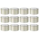 Kit Fita Adesiva Empacotamento Transparente. 45mm X 100m 12 Rolos - KORETECH