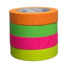 Kit Fita Crepe Basic 4 Cores neon 24mmx50m