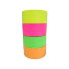 Kit Fita Crepe Basic 4 Cores Neon 48mmx50m