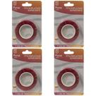 Kit Fita Dupla Face Super Forte 1,8 cm x 2 Metros 4 Unidades