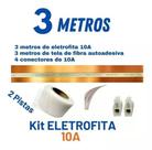 Kit Fita Elétrica 2 Pistas - 3 Metros Eletrofita Adesiva