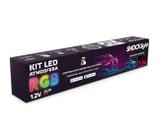 Kit Fita Led Atmosfera Interna RGB 4x12 Leds 12V SHOCKlight Kit Fita Led Atmosfera Interna RGB 4x12 Leds 12V SHOCKlight