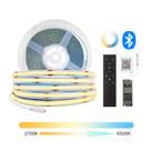 KIT Fita LED COB Multicor CCT 28W 504 LEDs 24V IP20 5 Mts + Fonte