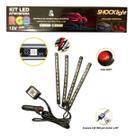 Kit Fita Led Interna Atmosfera RGB Shocklight 4x12 Leds - 12v