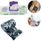 Kit Fita + Toalha Umedecida Para Fixar Grudar Sensor Libre Dexcom Glicose Glicemia Free Proteçao Assepsia