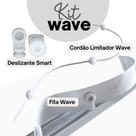 Kit Fita Wave + Deslizantes + Cordão Ondas Perfeitas - 6m