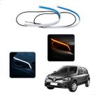 Kit Fitas Led DRL Farol + Seta 12v 45cm Clio 2012 2013 2014