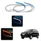 Kit Fitas Led DRL Farol + Seta 12v 45cm Ecosport 2003 2004 2005 2006 2007 Kit Fitas Led DRL Farol + Seta 12v 45cm Ecosport 2003 2004 2005 2006 2007