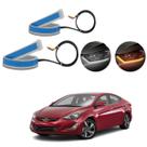 Kit Fitas Led DRL Farol + Seta 12v 45cm Elantra 2011 2012 2013 2014 2015 2016 2017 2018 2019 2020 2021 2022