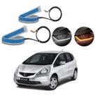Kit Fitas Led DRL Farol + Seta 12v 45cm FIT 2009 2010 2011 2012 2013 2014 2015 2016 2017 2018 2019 2020 2021 2022