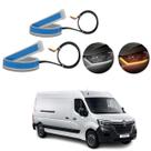 Kit Fitas Led DRL Farol + Seta 12v 45cm Master 2013 2014 2015 2016 2017 2018 2019 2020 2021 2022 2023