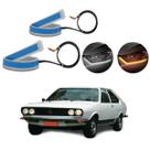 Kit Fitas Led DRL Farol + Seta 12v 45cm Passat 1974 1975 1976 1977 1978 1979 1980 1981 1982 1983 1984 1985 até 1988