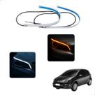Kit Fitas Led DRL Farol + Seta 12v 45cm Punto 1993 1994 1995 1996 1997 1998 1999 2000 até 2018