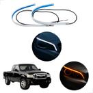 Kit Fitas Led DRL Farol + Seta 12v 45cm Ranger 2005 2006 2007 2008 2009