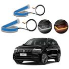 Kit Fitas Led DRL Farol + Seta 12v 45cm Tiguan 2009 2010 2011 2012 2013 2014 2015 2016 2017 2018 2019 2020 2021