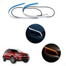 Kit Fitas Led DRL Farol + Seta 12v 60cm ASX 2010 2011 2012 2013 2014 2015 2016 2017 2018 2019 2020 2021