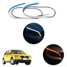 Kit Fitas Led DRL Farol + Seta 12v 60cm Gol G4 2006 2007 2008 Kit Fitas Led DRL Farol + Seta 12v 60cm Gol G4 2006 2007 2008