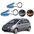 Kit Fitas Led DRL Farol + Seta 12v 60cm Idea 2005 2006 2007 2008 2009 2010 2011 2012 2013 2014 2015 2016