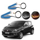 Kit Fitas Led DRL Farol + Seta 12v 60cm Mobi 2016 2017 2018 2019 2020 2021 2022 2023