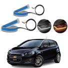 Kit Fitas Led DRL Farol + Seta 12v 60cm Sonic 2012 2013 2014 Kit Fitas Led DRL Farol + Seta 12v 60cm Sonic 2012 2013 2014