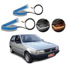 Kit Fitas Led DRL Farol + Seta 12v 60cm Uno 1991 1992 1993 1994 1995 1996 1997 1998 1999 2000 2001 2002 2003