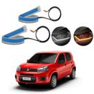 Kit Fitas Led DRL Farol + Seta 12v 60cm Uno 2015