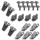 Kit Fixação 24pcs VW Voyage 2009 a 2012 Dianteiro AUTOLUC