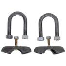 Kit Fixação Abraçadeira Grampo Eixo Bandeja Inferior D10 1978 a 1984 D20 Silverado 1985 a 2002 - Direito