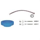 Kit Fixacao Bacia Caixa Acoplada Vertical Cromado Deca 1200
