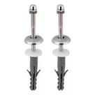 Kit Fixação Inox P/ Tanque Lavatório Bacia Bucha N12 Forusi