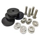 Kit Fixação Inox Universal Para Suporte Condensadora 1 Unidade Kit Fixação Inox Universal Para Suporte Condensadora 1 Unidade