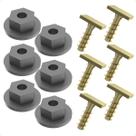 Kit Fixação Para-Lama Gm Corsa 1994 a 2002 - 1334449 - K25A Kit Fixação Para-Lama Gm Corsa 1994 a 2002 - 1334449 - K25A