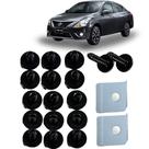 Kit Fixação Parabarro Dianteiro Nissan Versa 2016 A 2020